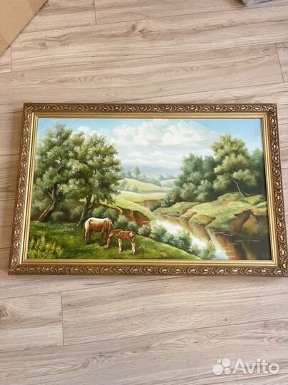 Картина маслом пейзаж