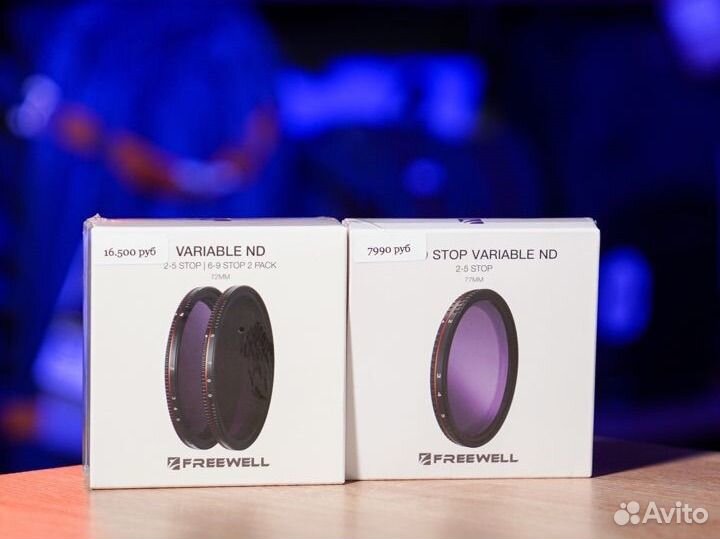 Фильтр Freewell 72мм ND 2-5/6-9 стопов FW-72-ALD