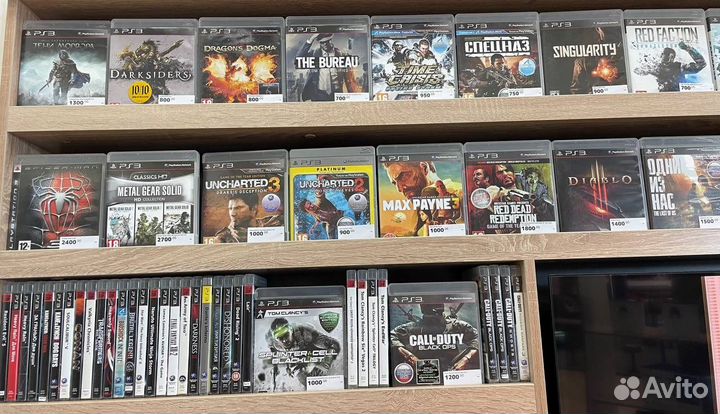 Лицензионные диски PS3
