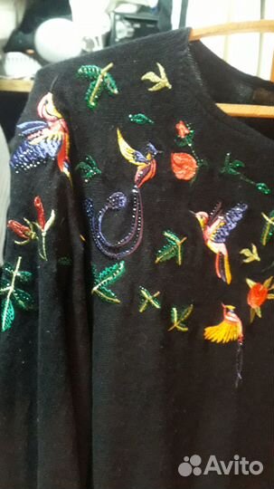 Кофта женская летучая мышь нарядная 48-52