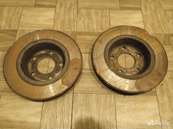 Тормозной вентилир. диск 280/22мм Audi 100, 200 C3