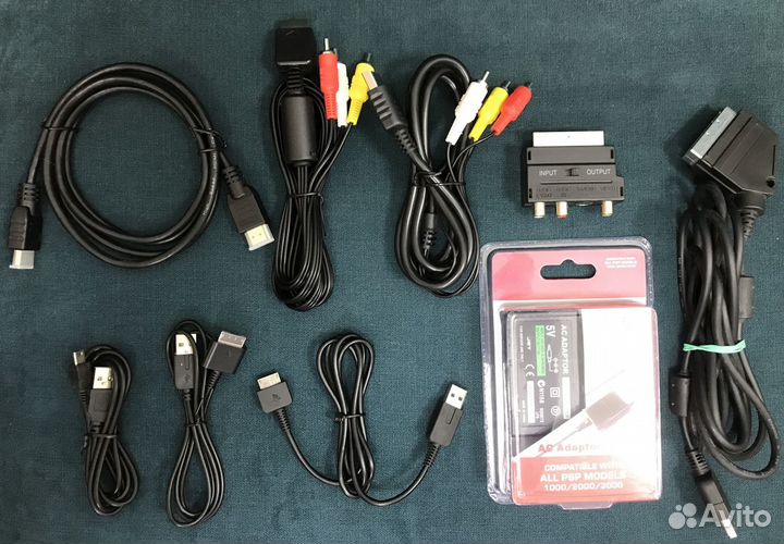 Кабели PlayStation, Vita, PSP, Dreamcast