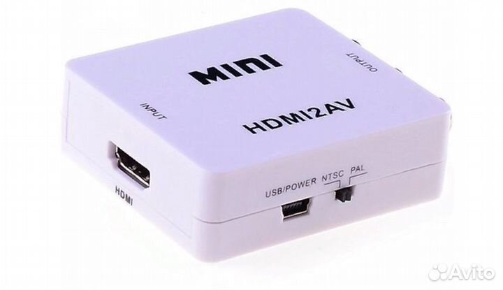 Переходник hdmi на AV