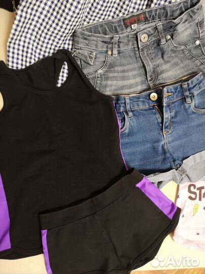 Вещи пакетом на девочку 110-116