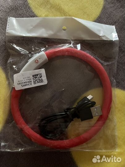 Ошейник для собак светящийся