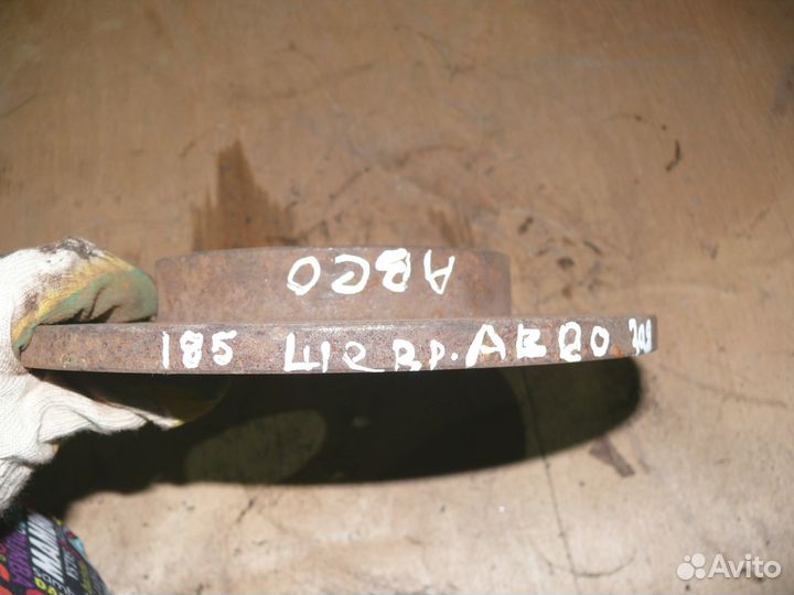 Диск тормозной задний Chevrolet Aveo 1,4 л 2006 г