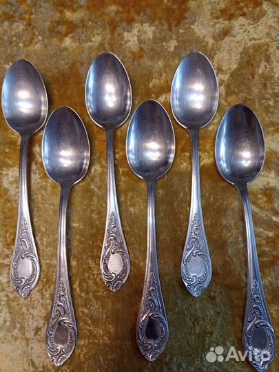 Мельхиоровые столовые приборы СССР