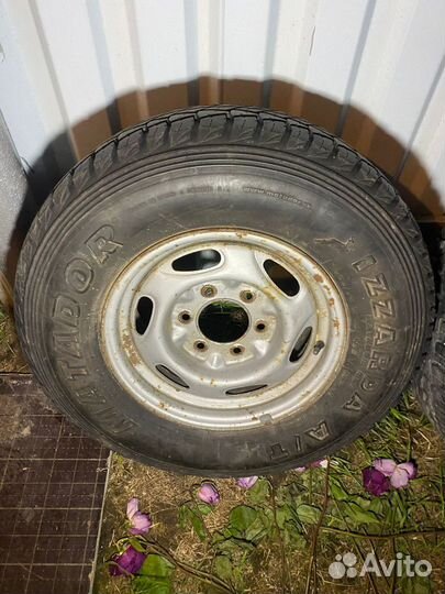 Колеса в сборе на Padjero Matador 235/75 R15