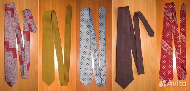 Винтаж. Галстуки. СССР 80-е годы