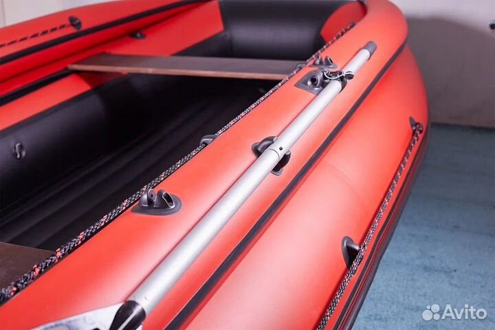 Лодка пвх kitt boats 390 нднд с фальшбортом