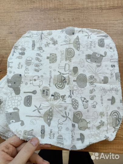 Салфетки слюнявчики платочки для малышей