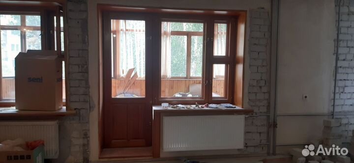 Окна бу дерево