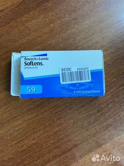 Линзы контактные Soflens 59