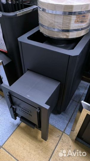 Печь банная и отопительная дровяная. Новые. Склад