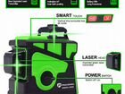 Лазерный нивелир уровень 3D 12 лучей зеленых Новый объявление продам