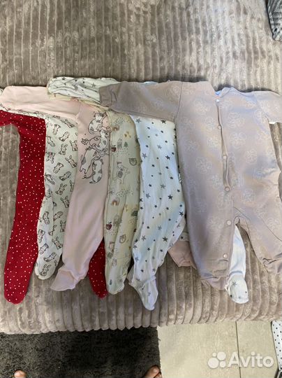 Пакет вещей для новорожденного