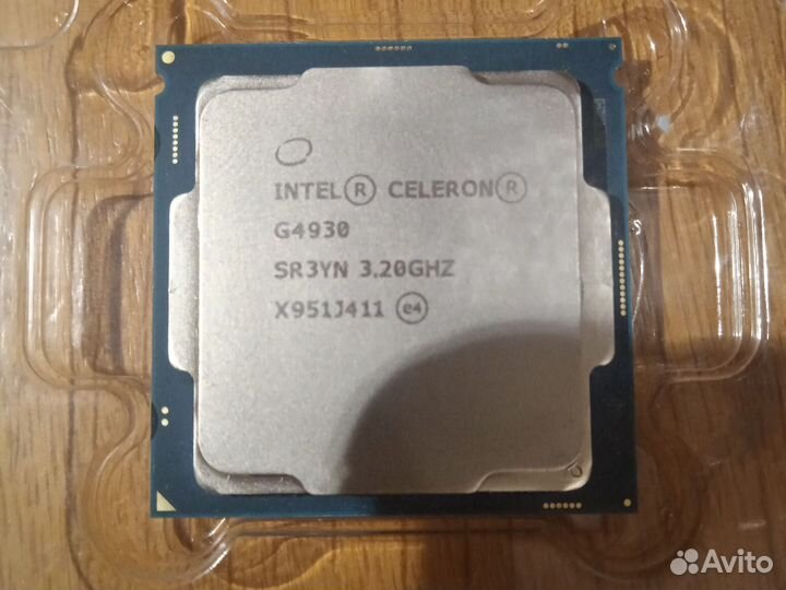 Процессор celeron G4930 сокет 1151,v2