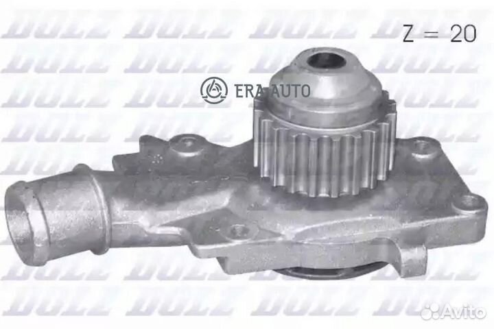 Dolz F127 Помпа ford fiesta/escort,orion 1.4-1.6L 86/86-93