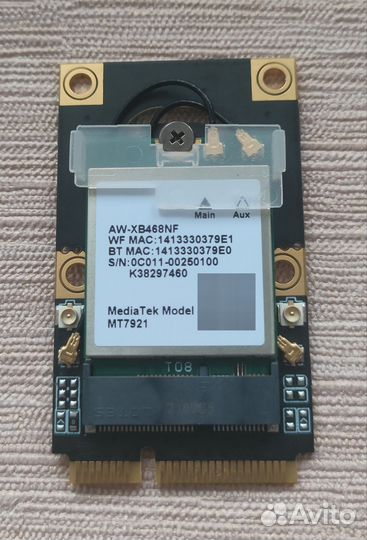 Сетевая карта MediaTek MT7921