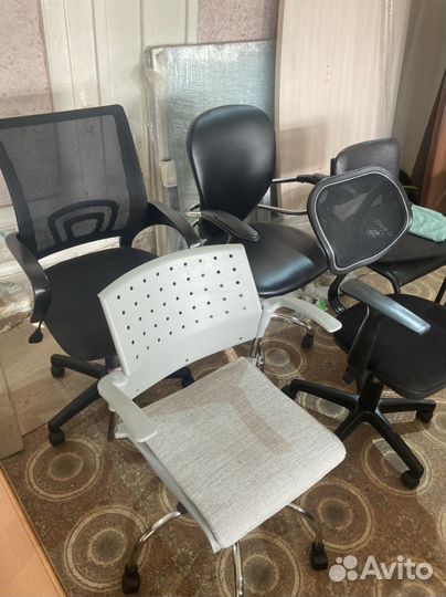 Кресла и стулья компьютерные офисные