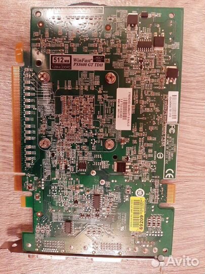 Видеокарта WinFast px8600gt