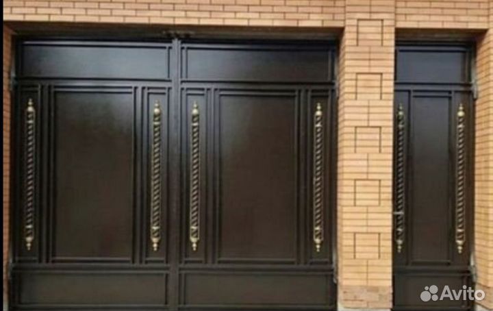 Кованые Ворота Эконом Вариант