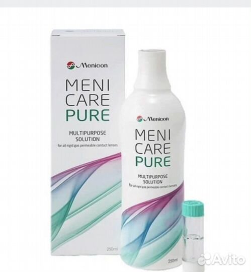 Жидкость для ухода за жесткими линзами