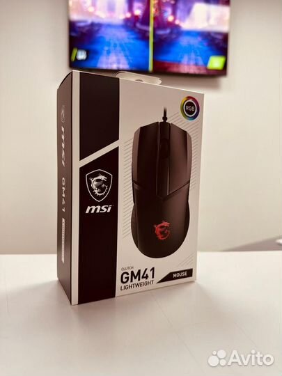Игровая пк мышь MSI Clutch GM41 lightweight