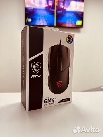 Игровая пк мышь MSI Clutch GM41 lightweight