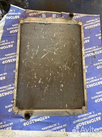 Основной радиатор. Маз 5440 седельный тягач