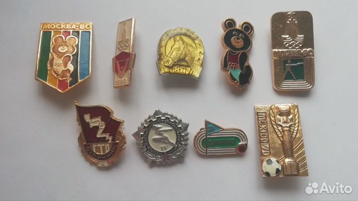 Значки на тему Спорт