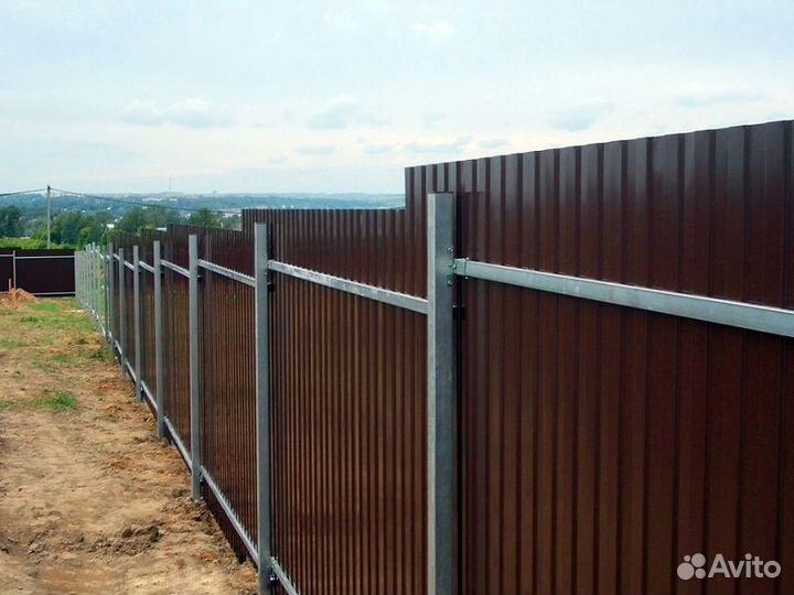 Установка заборов под ключ