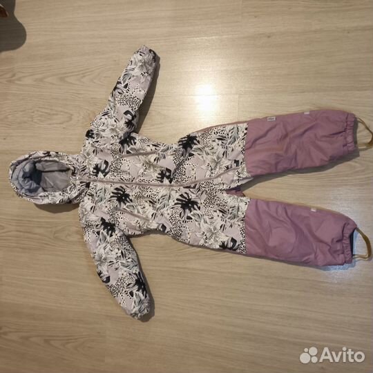 Комбинезон утепленный для девочки 110-116 р