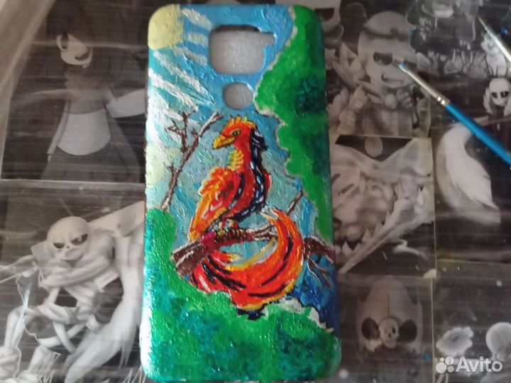 Чехол на телефон роспись на заказ