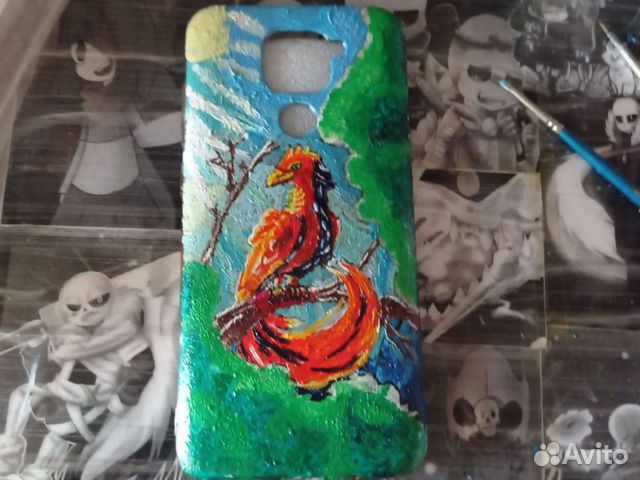 Чехол на телефон роспись на заказ