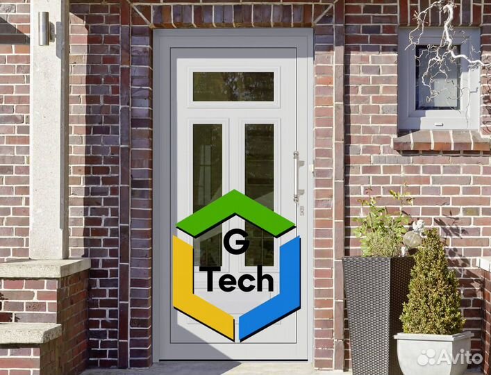 Пластиковые двери