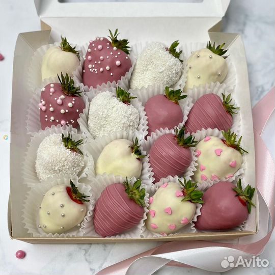 Клубника в шоколаде на заказ