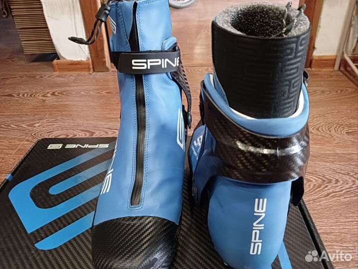 Лыжные ботинки spine carrera 47 р