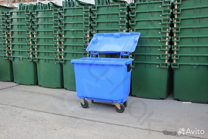 Мусорный контейнер пластиковый 660л R5802