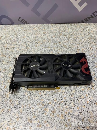Видеокарта Powercolor RadeOn RX470 8Gb 256bit DVI