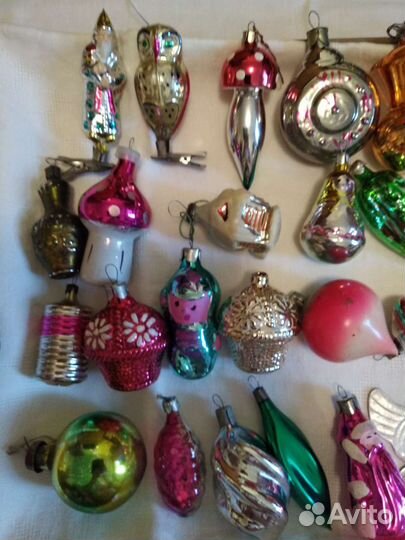 Елочные игрушки СССР