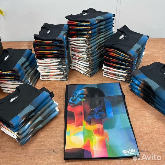 Печать на футболках оптом Шелкография, DTF