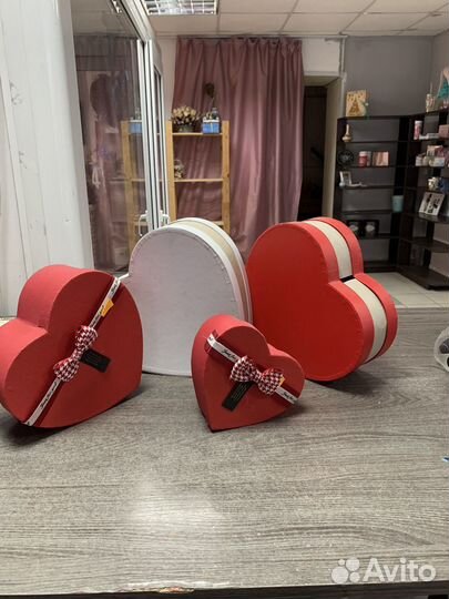 Коробка подарочная сердце