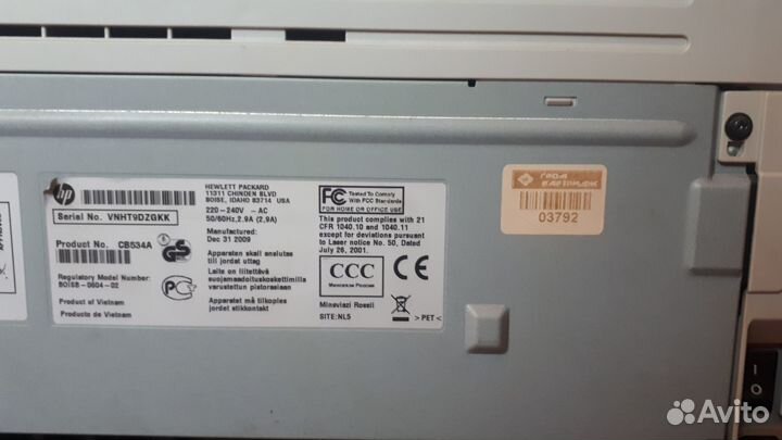 Принтер hp laserjet m1522nf