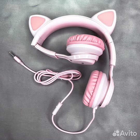 Наушники 3,5 jack накладные Hoco W36 Розовый