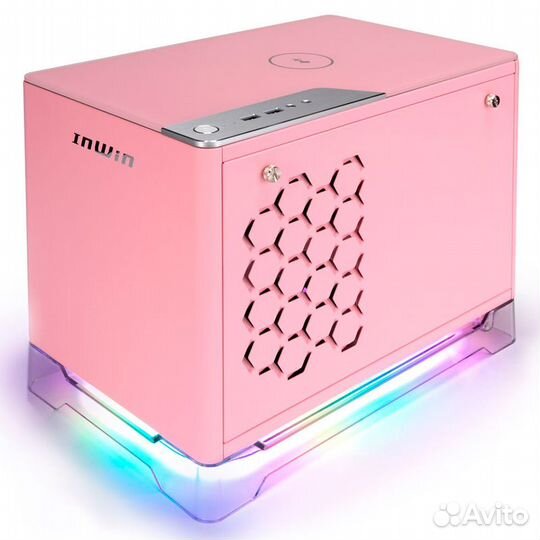 Корпус Inwin CF08A A1 plus, Розовый