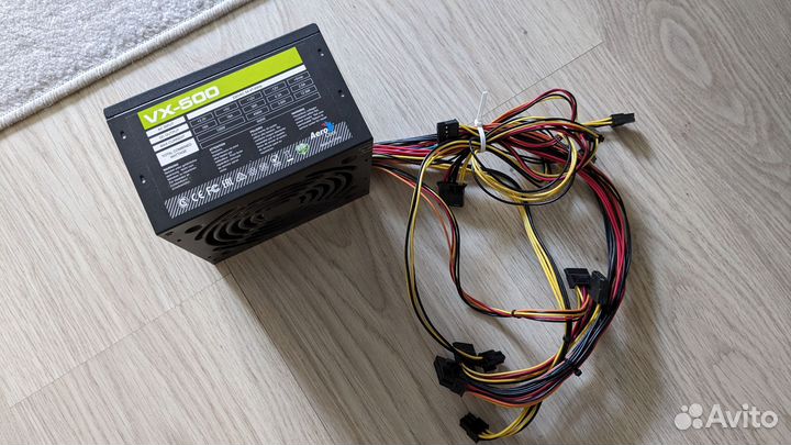 Блок питания aerocool vx 500w