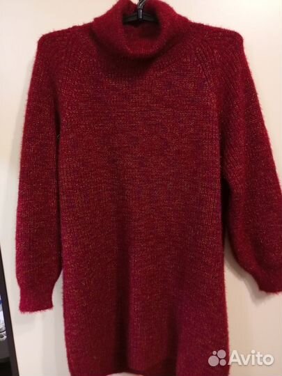 Свитер женский оверсайз с горлом