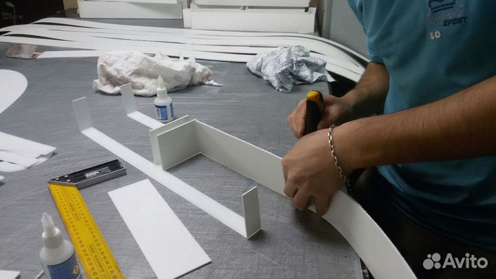 Вывески. Объёмные буквы. Изготовление. Монтаж