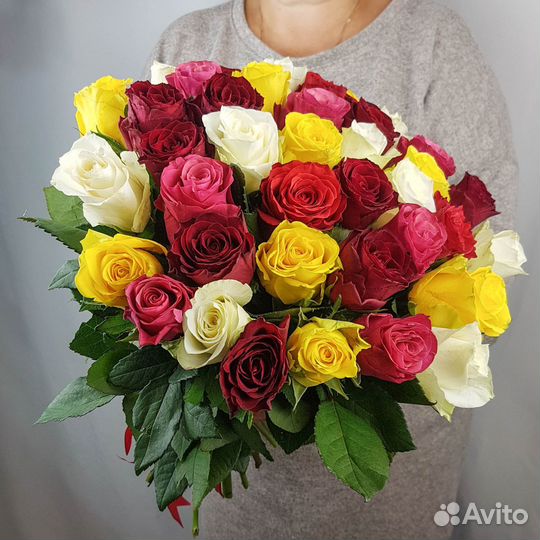 Букет роз микс